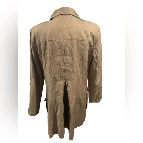 Cabi Tan Long Dress Over Coat/Blazer -Size XL - Picture 4 of 9